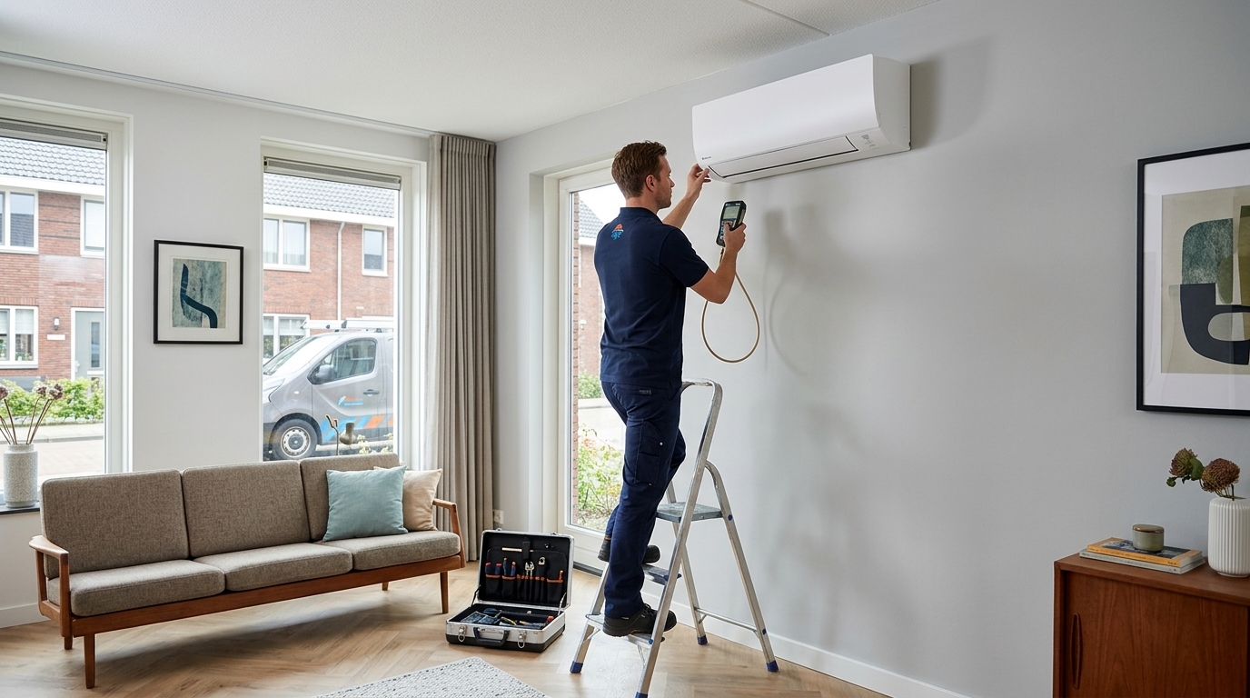 Professionele airco-installatie