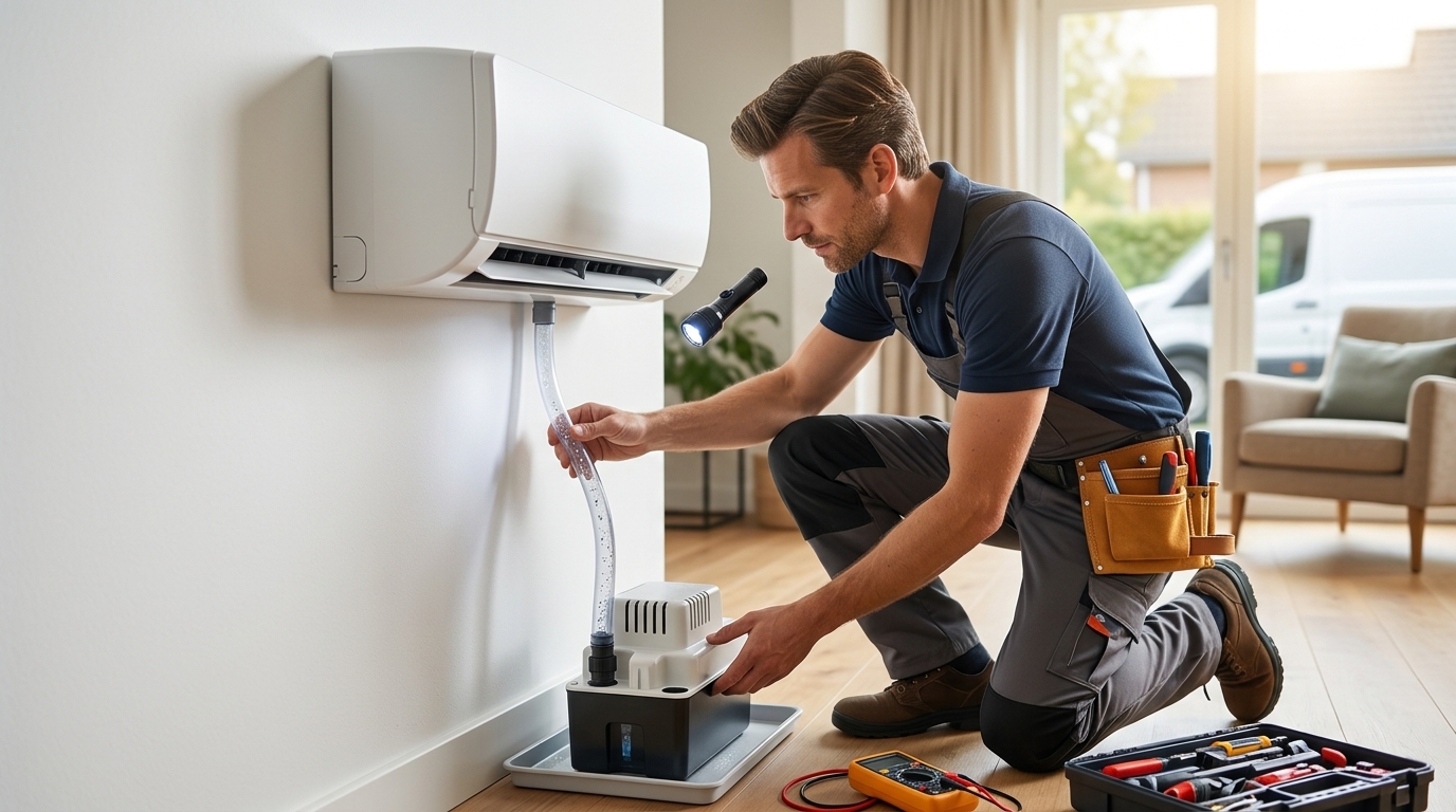 Hoe condenswater in een airco-installatie werkt en waar het fout gaat