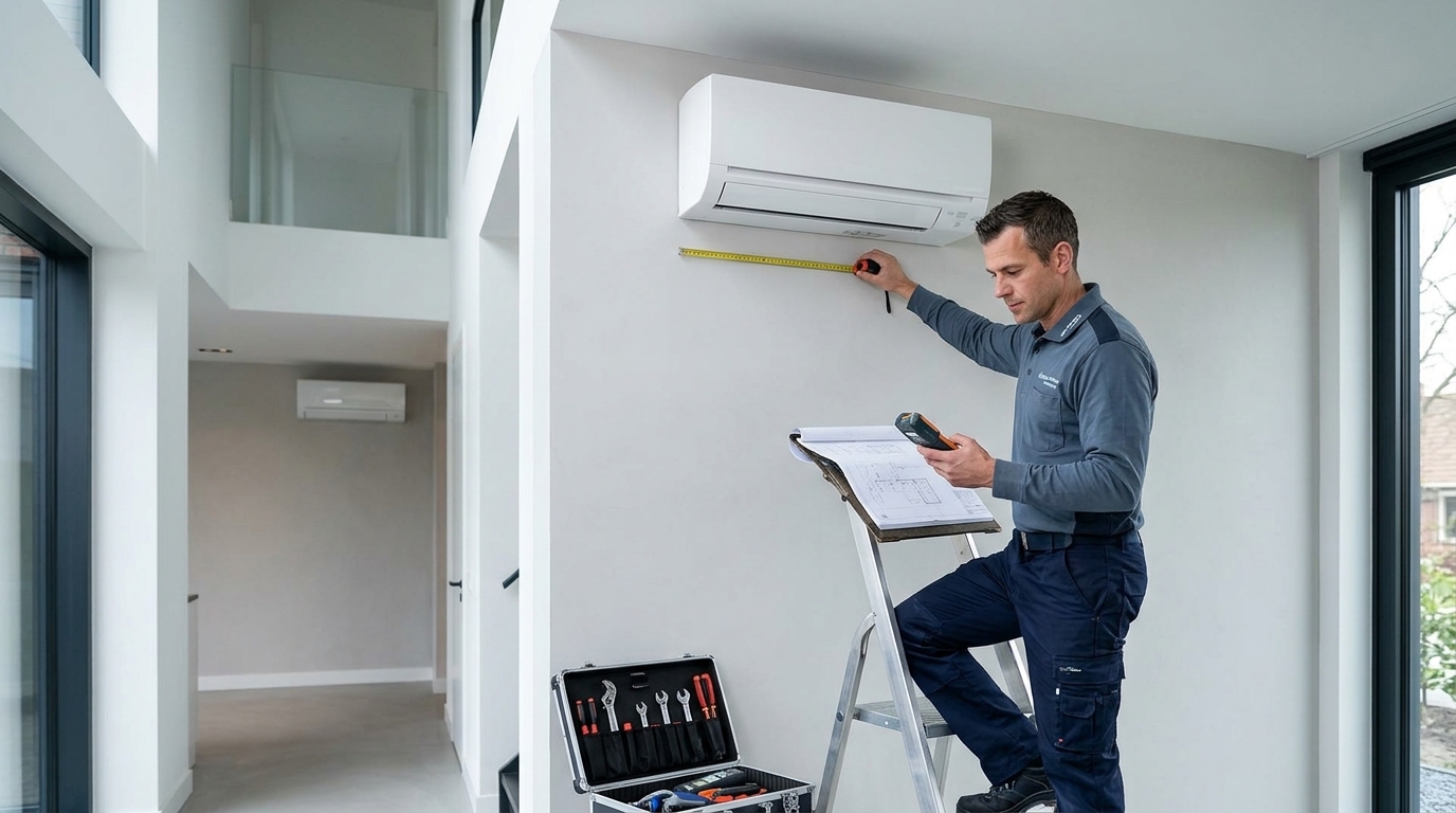 Hoeveel leidinglengte kan een airco maximaal hebben?