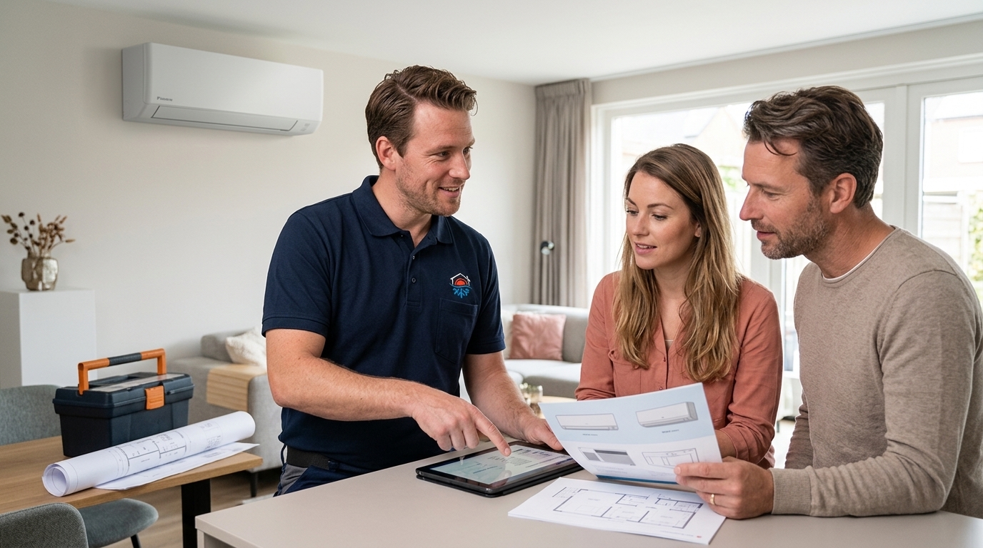 Subsidie voor een airco met warmtepomp via de ISDE-regeling