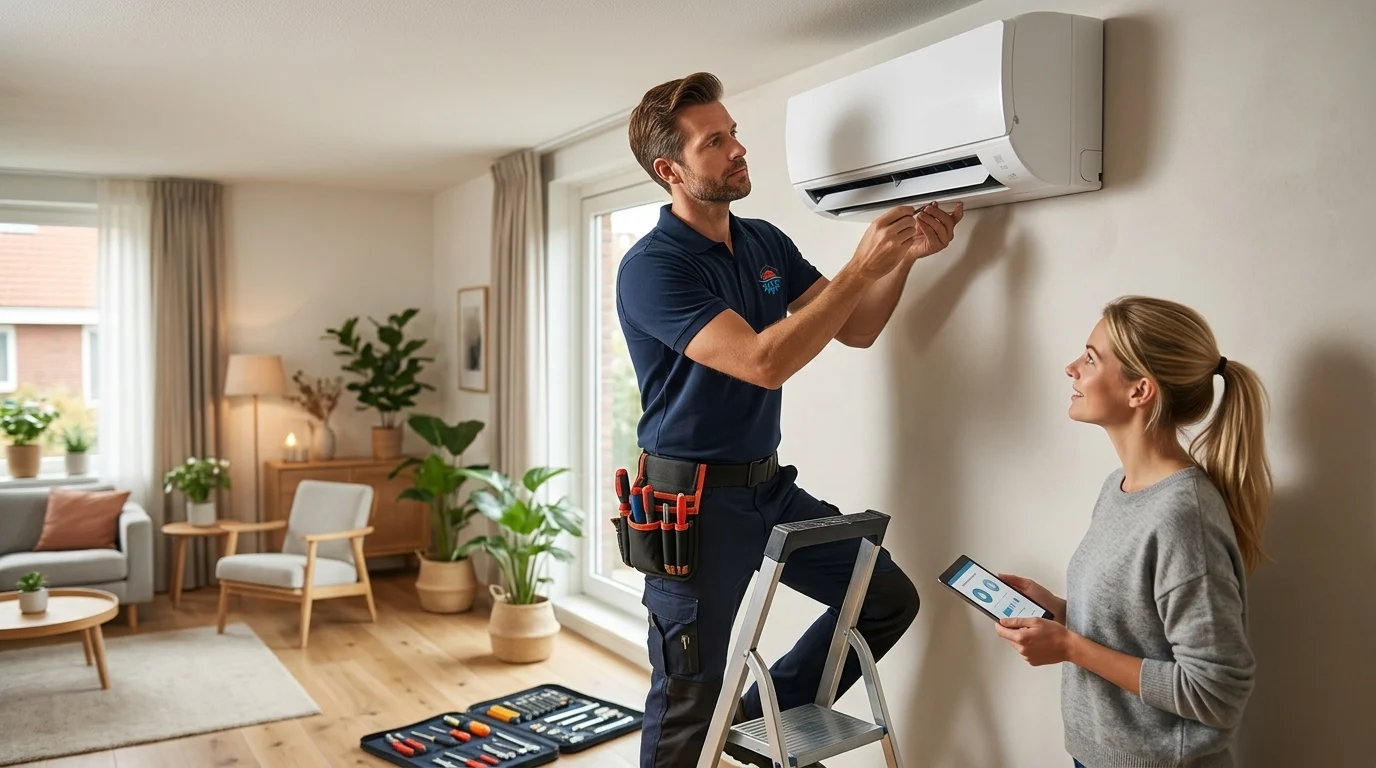 Eigen airco laten installeren door een installateur: wat kunt u verwachten?