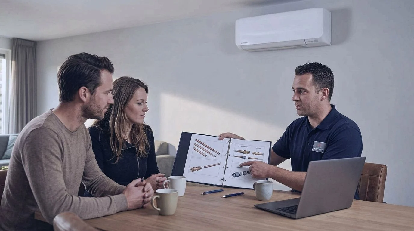 Airco met of zonder leidingwerk: wat is het verschil?
