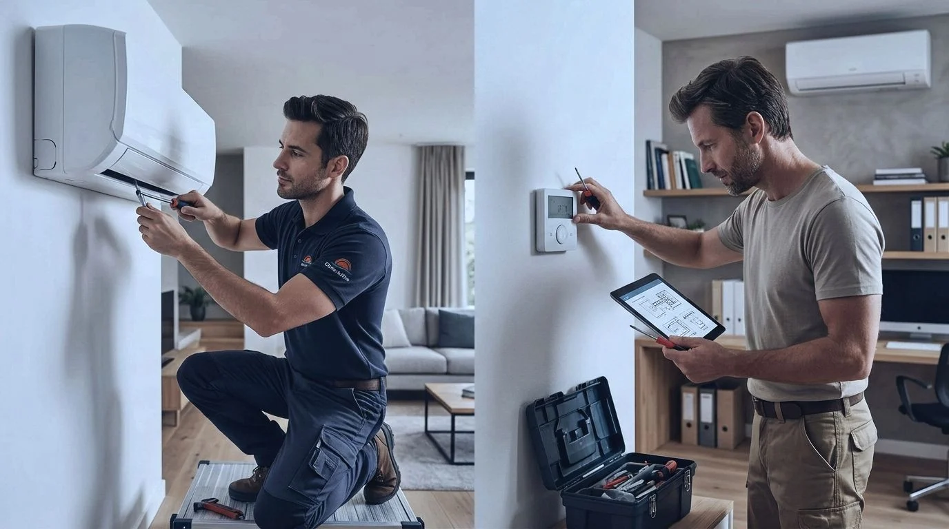 Airco met of zonder leidingwerk: wat is het verschil?