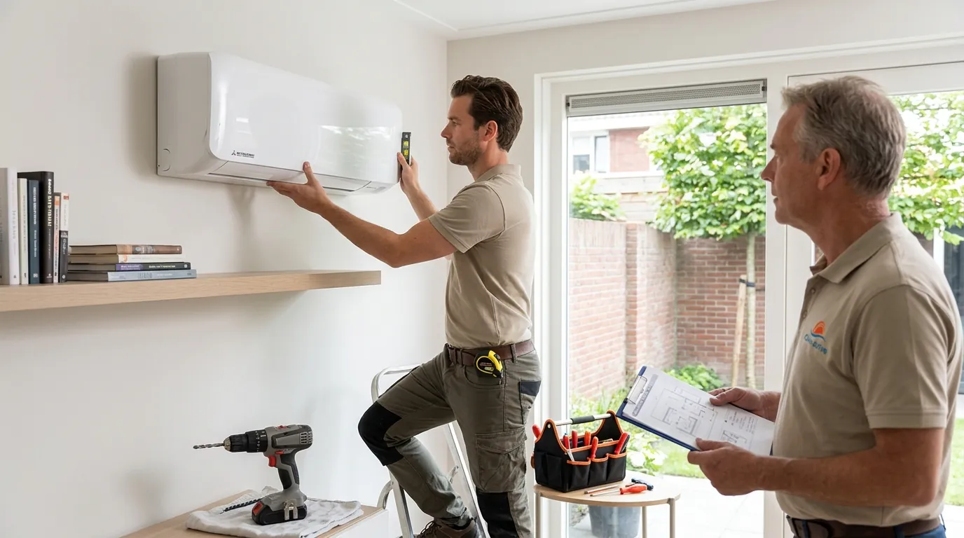 Kan ik een airco zelf installeren?