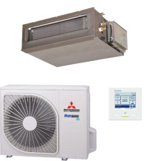 SRR 25 ZS-W/SRC 25 ZS-W2 Single Split 2,5 KW (Kanaalunit)